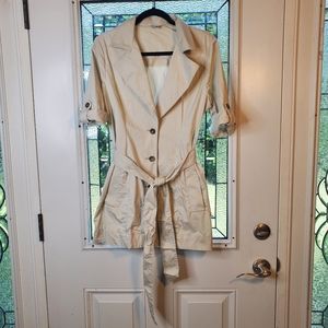 CAbi Half Sleeve Trench Jacket